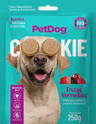 BISCOITO CAES PET DOG COOKIE FRUTAS VERMELHAS 250G