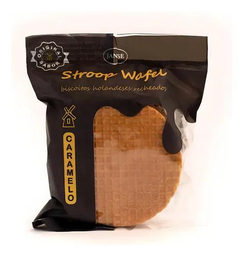 BISCOITO JANSE HOLANDES RECHEADO CARAMELO 150G
