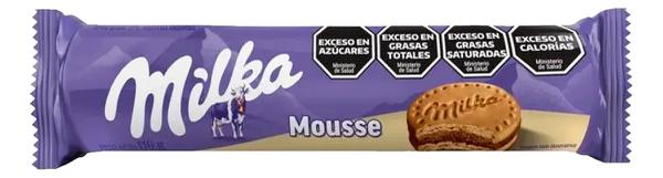 BISCOITO MILKA MOUSSE BAUNILHA 124G