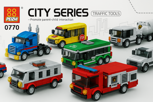 BLOCOS DE MONTAR CITY SERIES