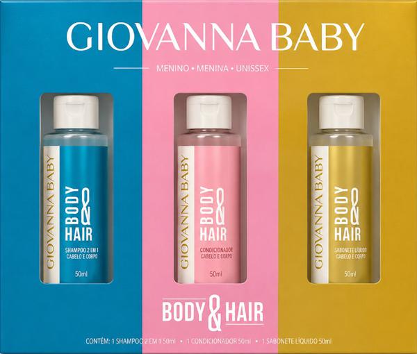 BODY SPLASH GIOVANNA BABY METAIS NOBRES C/3