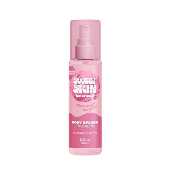 BODY SPLASH SWEET SKIN MORANGO AO LEITE 200ML