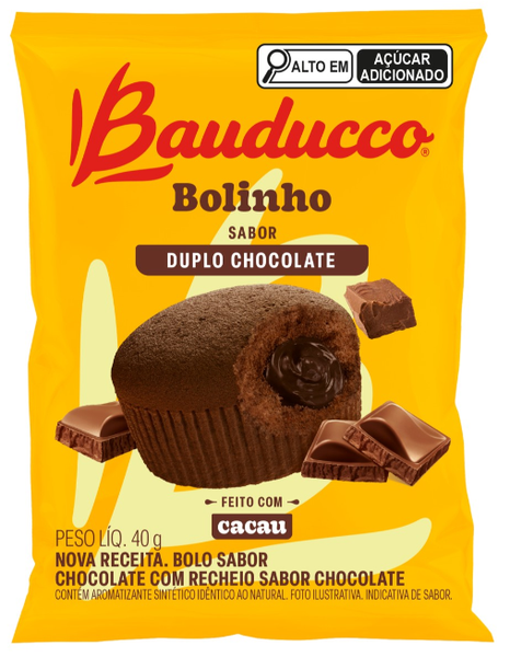 BOLINHO BAUDUCCO DUPLO CHOCOLATE 40G