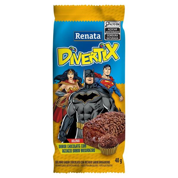 BOLINHO RENATA DIVERTIX BRIGADEIRO 40G
