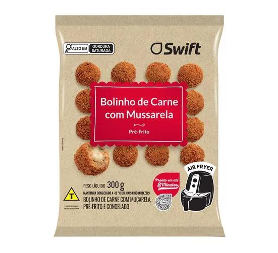 BOLINHOS DE CARNE MUSSARELA SWIFT 300G