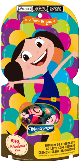 BOMBOM MONTEVÉRGINE BRIGADEIRO SHOW DA LUNA 44G