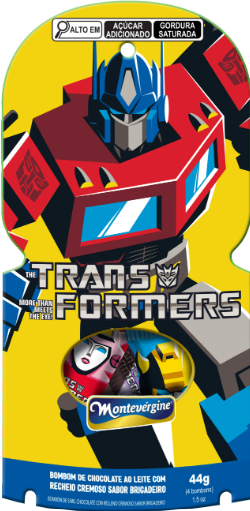 BOMBOM MONTEVÉRGINE BRIGADEIRO TRANSFORMERS 44G