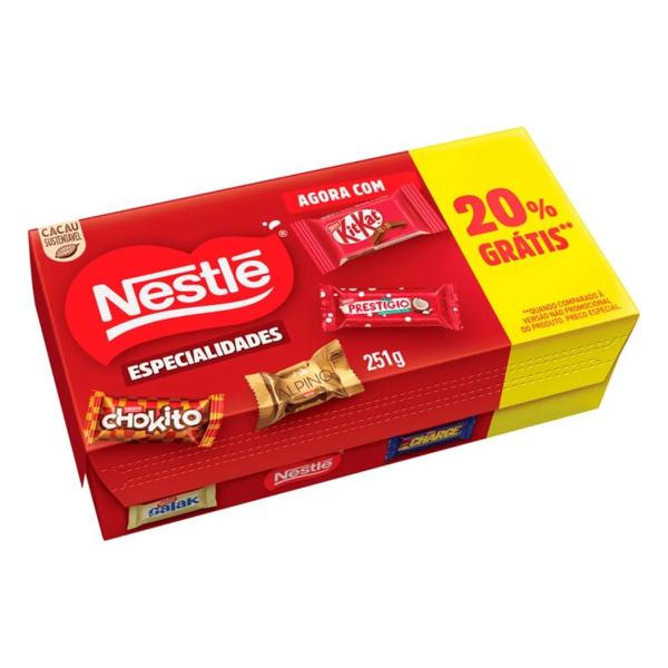 BOMBOM NESTLÉ ESPECIALIDADES 251G 20% GRÁTIS