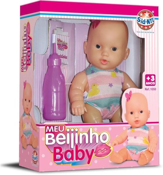 BONECA MEU BEIJINHO BABY HAIR SID-NYL