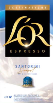 CÁPSULA LOR ESPRESSO SANTORINI 52G C/10