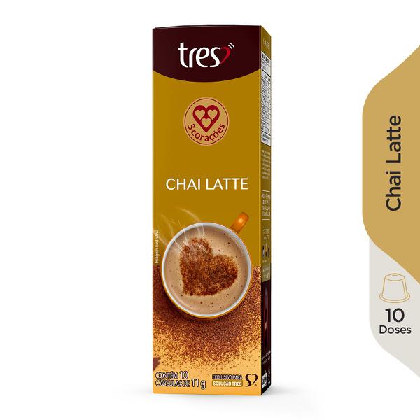 CÁPSULA TRÊS CHAI LATTE 10X8G