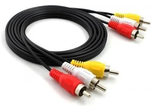 CABO SUPERMIX P/AUDIO/VIDEO 3RCA+3RCA 1,5M