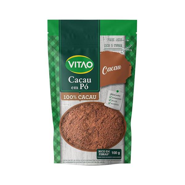 CACAU EM PÓ 100% VITÃO 100G
