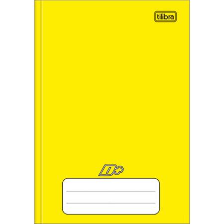 CADERNO CAPA DURA BROCHURA 1/4 TILIBRA PEPPER AMARELO 80F