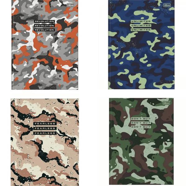 CADERNO CAPA DURA BROCHURA TILIBRA 1/4 HIDE 80F