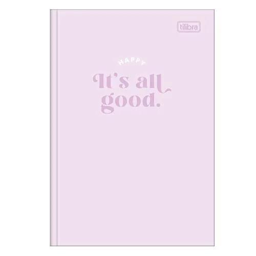 CADERNO TILIBRA BROCHURA CAPA DURA 1/4 HAPPY 80F