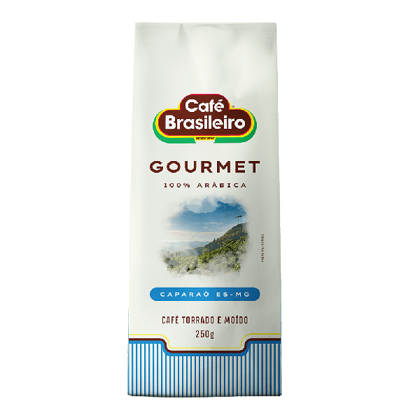CAFÉ BRASILEIRO GOURMET CAPARAÓ ES - MG 250G