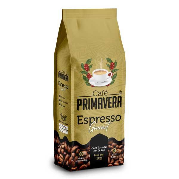 CAFÉ EXPRESSO GRÃO PRIMAVERA 1KG