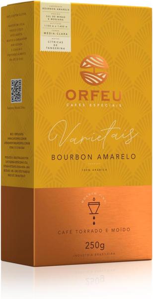 CAFÉ ORFEU MOÍDO BOURBON AMARELO 250G