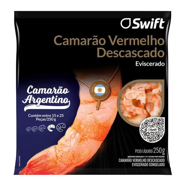 CAMARÃO VERMELHO 20/40 SWIFT 250G
