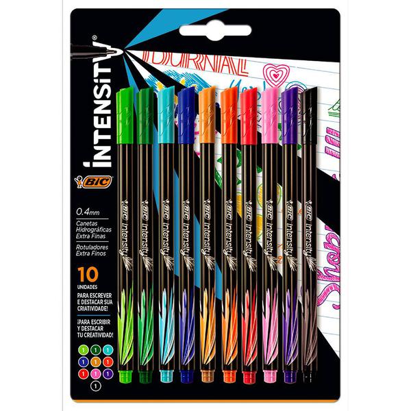 CANETA HIDROGRÁFICA BIC INTENSITY C/10