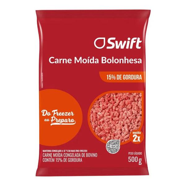 CARNE MOÍDA BOLONHESA SWIFT 500G