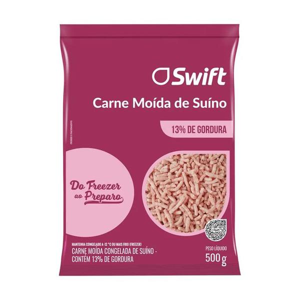 CARNE MOÍDA DE SUÍNO SWIFT 500G
