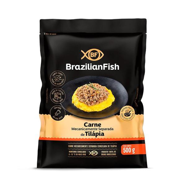 CARNE MOÍDA DE TILAPIA BRAZILIAN FISH CONGELADA 500G