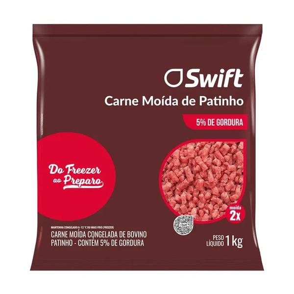 CARNE MOIDA DE PATINHO SWIFT 1KG