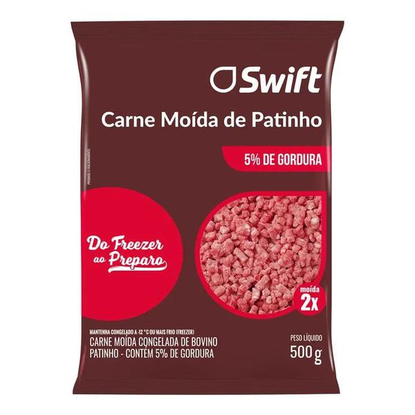 CARNE MOIDA PATINHO SWIFT 500G