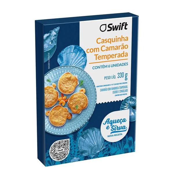 CASQUINHA DE CAMARÃO SWIFT 330G