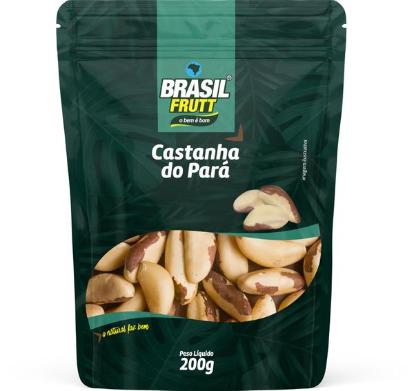 CASTANHA DO PARÁ SEM CASCA BRASIL FRUTT 200G