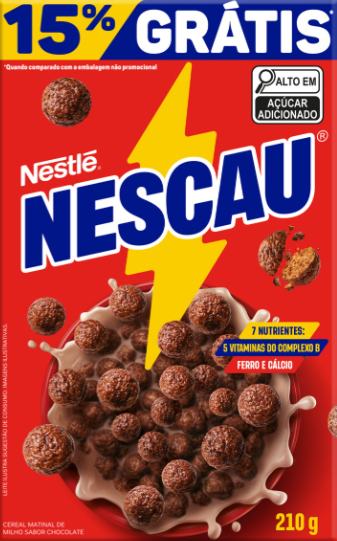 CEREAL MATINAL NESCAU TRADICIONAL 210G 15% GRÁTIS