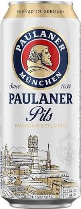 CERVEJA ALEMÃ PAULANER PILSNER LT 500ML