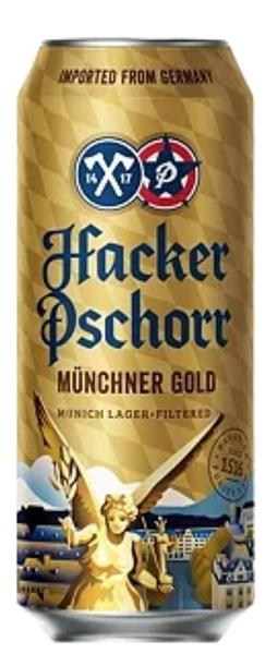 CERVEJA HACKER PSCHORR MUNCHENER GOLD 500ML