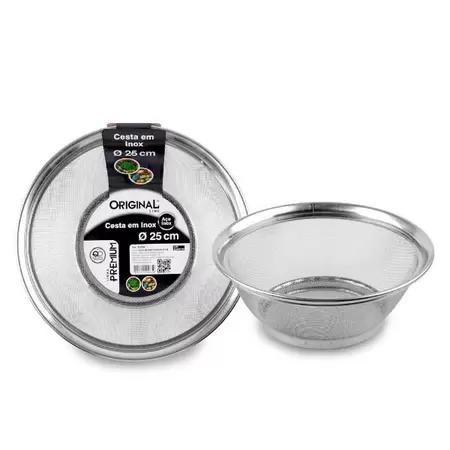 CESTO INOX ORIGINAL LINE 25CM