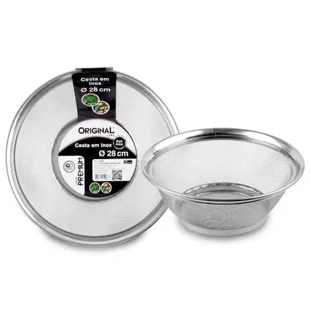 CESTO INOX ORIGINAL LINE 28CM