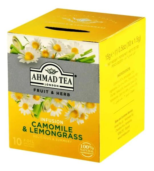 CHÁ AHMAD CAMOMILE&LEMONGRASS 15G