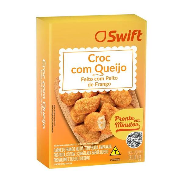 CHICKEN CROC COM QUEIJO SWIFT 300G