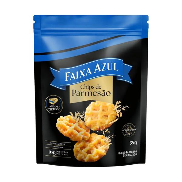 CHIPS PARMESSÃO TRADICIONAL FAIXA AZUL. 35G