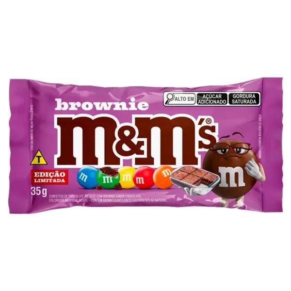 CHOCOLATE M&MS BROWNIE 35G