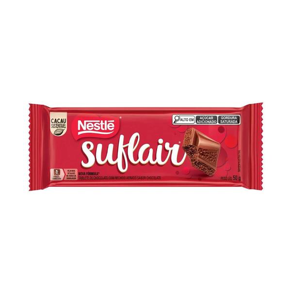 CHOCOLATE NESTLÉ SUFLAIR AO LEITE 50G