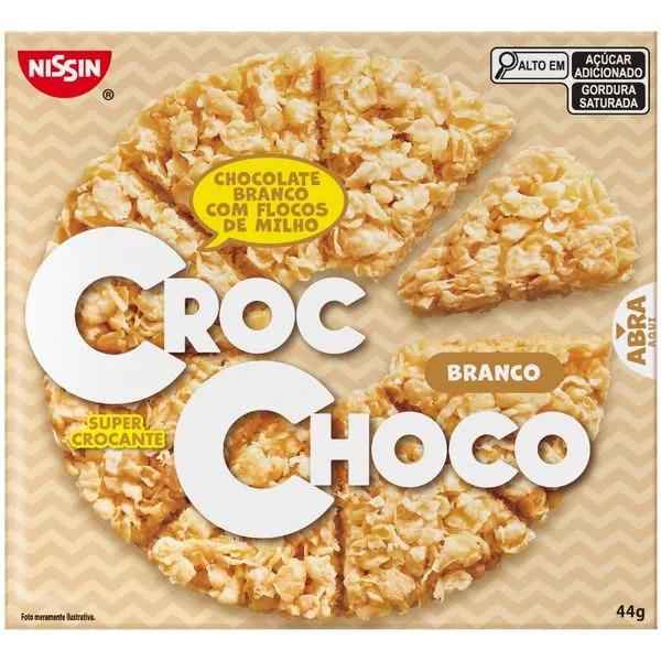 CHOCOLATE NISSIN CROC CHOCO BRANCO 44G