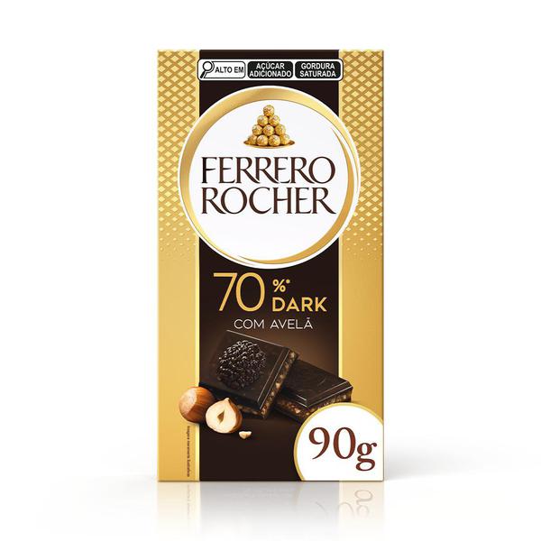 CHOCOLATE TABLETE FERRERO ROCHER DARK 55% 90G