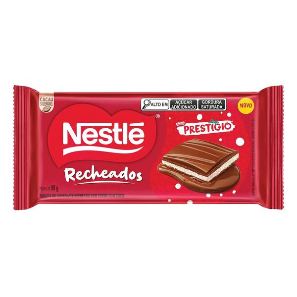 CHOCOLATE TABLETE NESTLÉ RECHEADO PRESTÍGIO 90G