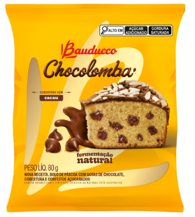 CHOCOLOMBA BAUDUCCO C/GOTAS CHOCOLATE 80G