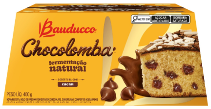 CHOCOLOMBA BAUDUCCO CACAU 400G