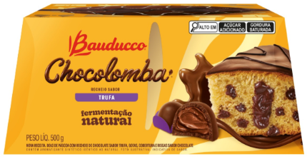 CHOCOLOMBA BAUDUCCO TRUFA 500G