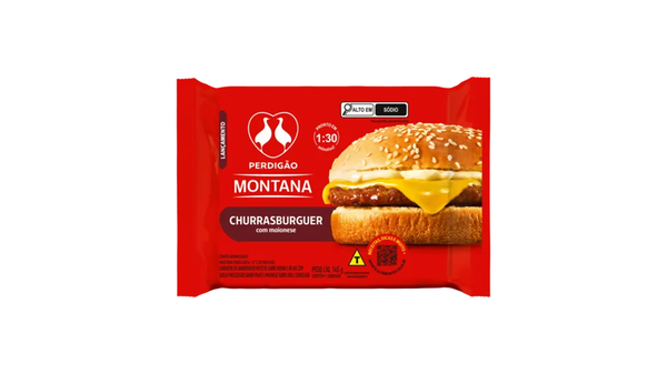 CHURRASBURGUER COM MAIONESE MONTANA PERDIGÃO 145G