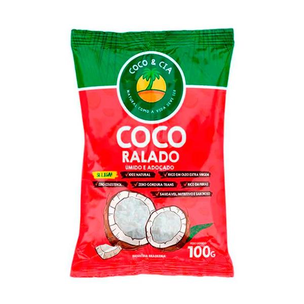 COCO RALADO INTEGRAL COCO & CIA 100G